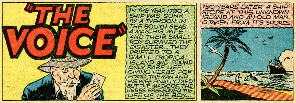 MINOR SUPER-HERO 015: THE VOICE