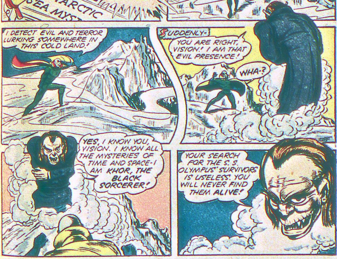 MINOR SUPER-VILLAIN 282: KHOR, THE BLACK SORCERER