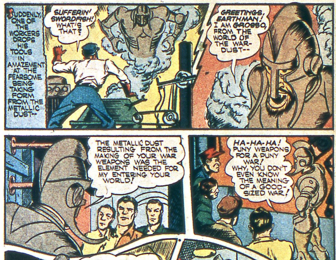 MINOR SUPER-VILLAIN 286: GROSSO