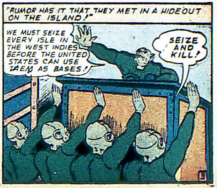 MINOR SUPER-VILLAIN 328: THE NAZOMBIES