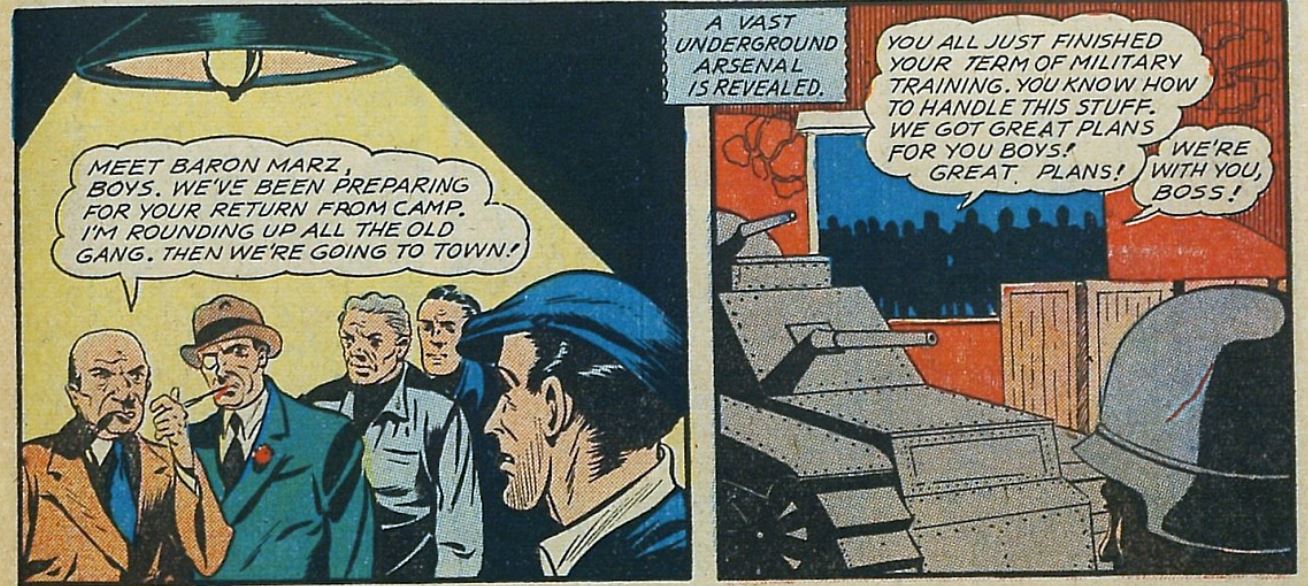 MINOR SUPER-VILLAIN 371: THE BLITZ GANG