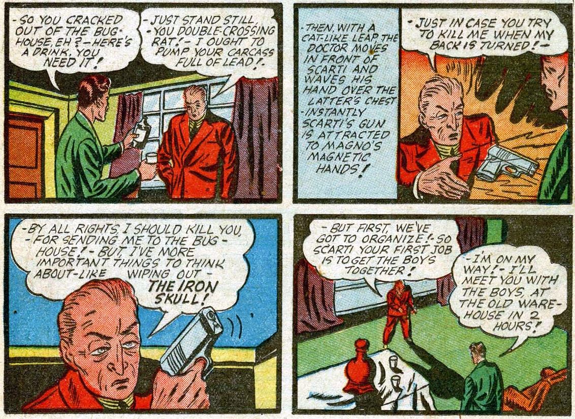 MINOR SUPER-VILLAIN 413: DR MAGNO