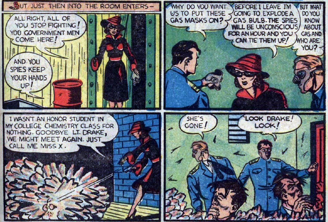 MINOR SUPER-HERO 048: MISS X