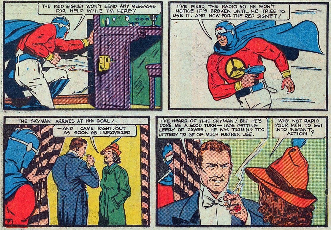 MINOR SUPER-VILLAIN 488: THE RED SIGNET