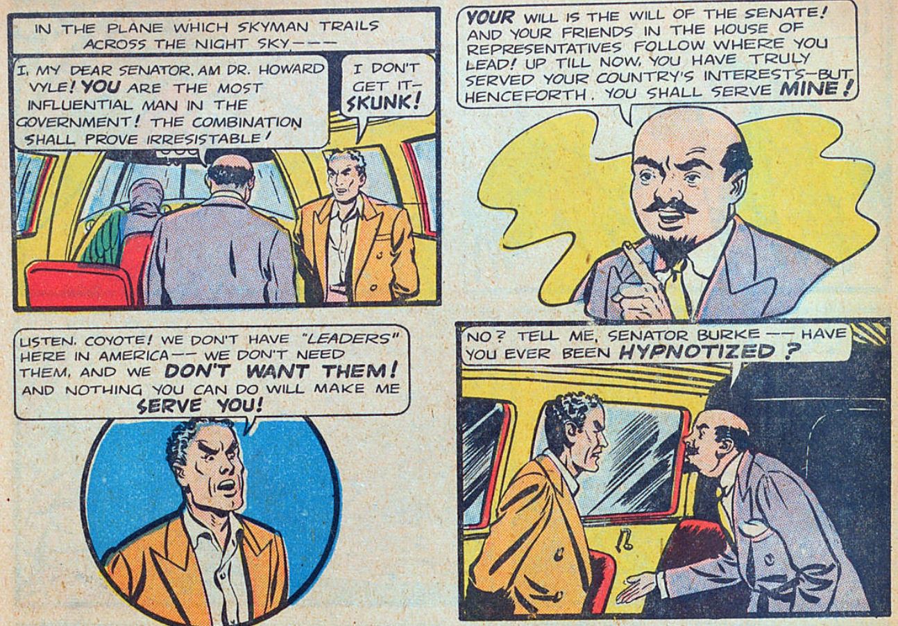 MINOR SUPER-VILLAIN 500: DR VYLE AND THE VULTURE MEN