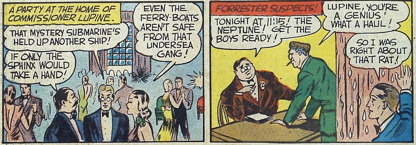 MINOR SUPER-VILLAIN 590: THE SUBMARINE GANG