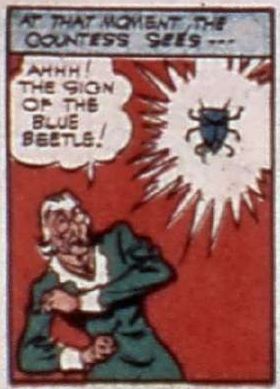 IT’S THE SIGN OF THE BLUE BEETLE!