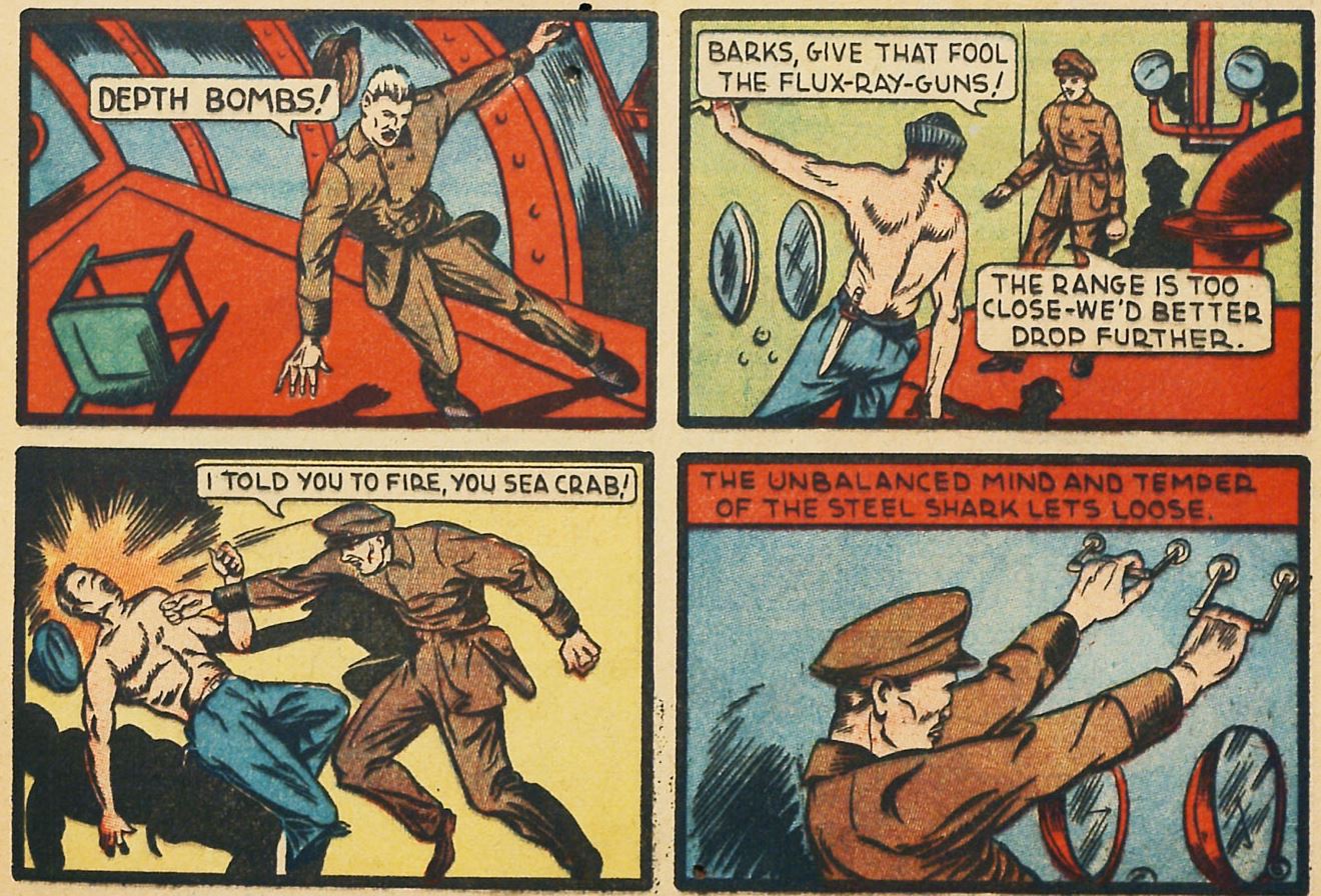 MINOR SUPER-VILLAIN 715: THE STEEL SHARK