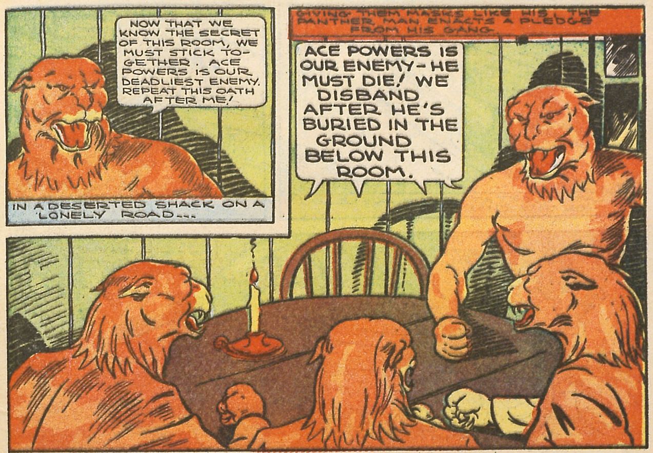 MINOR SUPER-VILLAIN 733: THE PANTHER