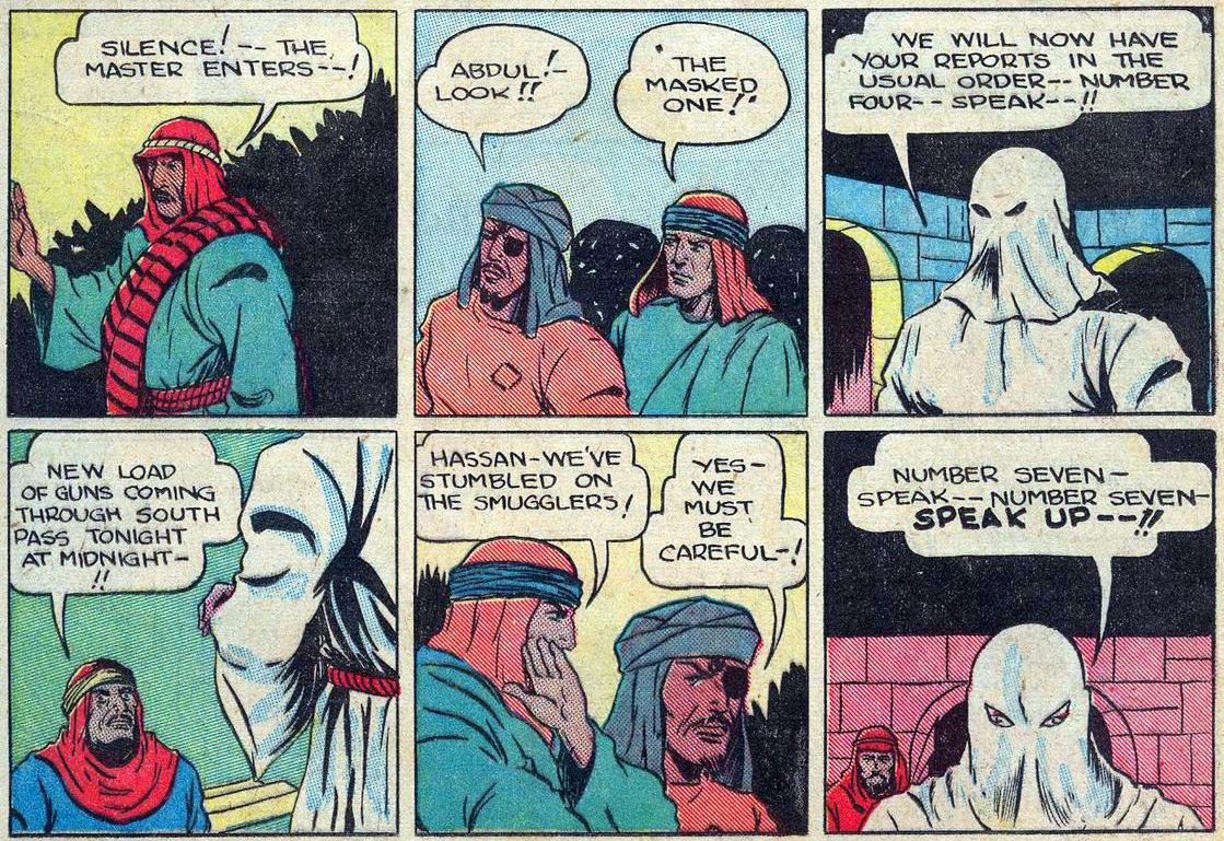 MINOR SUPER-VILLAIN 741: THE MASKED ONE