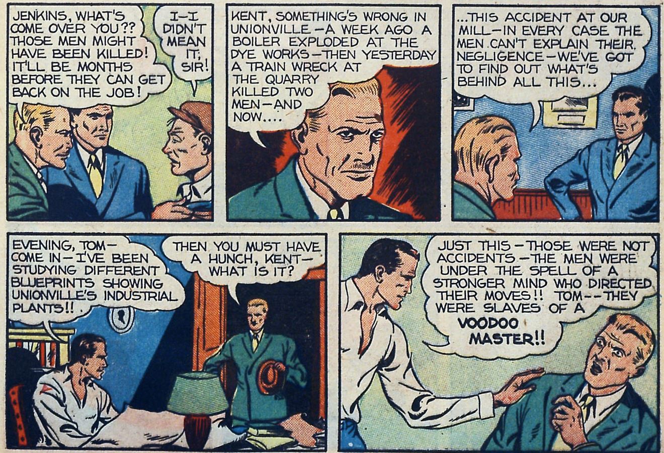 MINOR SUPER-VILLAIN 743: THE VOODOO MASTER