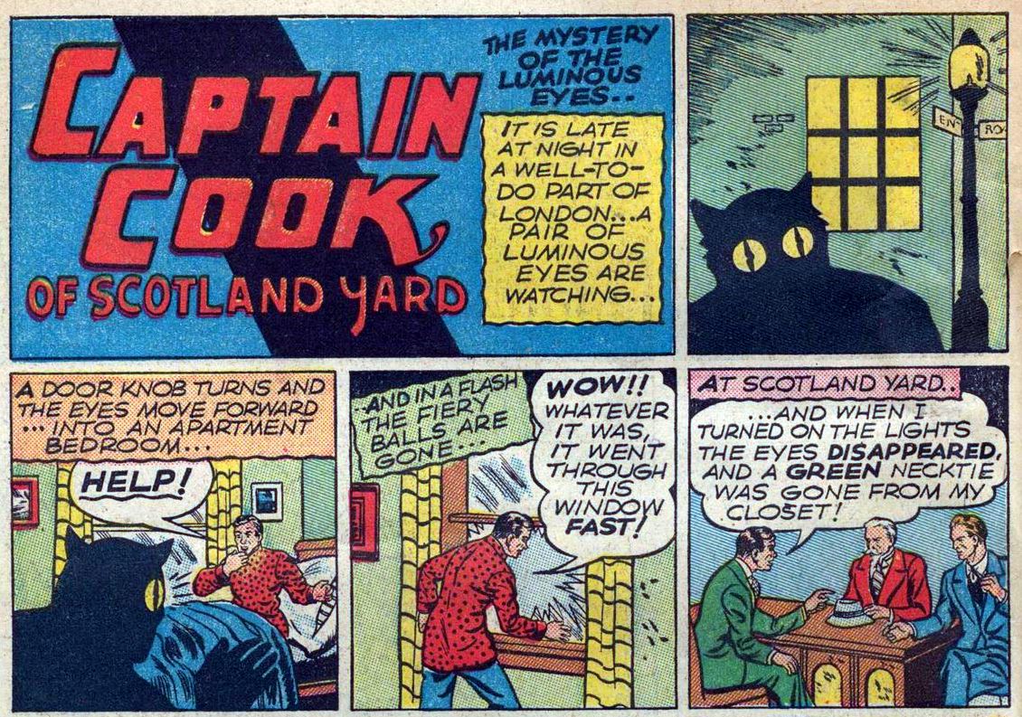 MINOR SUPER-VILLAIN 746: THE LUMINOUS EYES