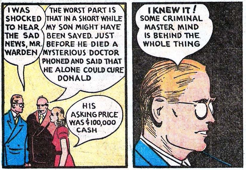 MINOR SUPER-VILLAIN 790: DR HORTON