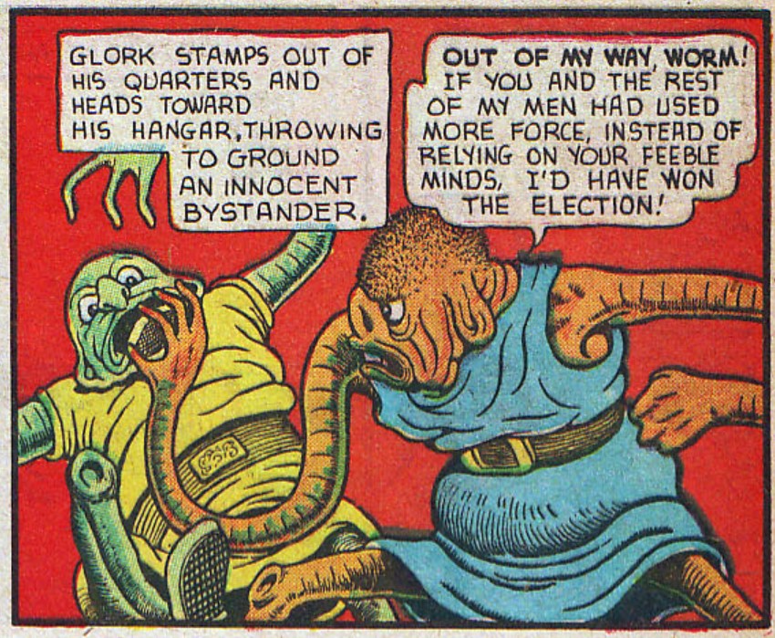 MINOR SUPER-VILLAIN 799: GLORK