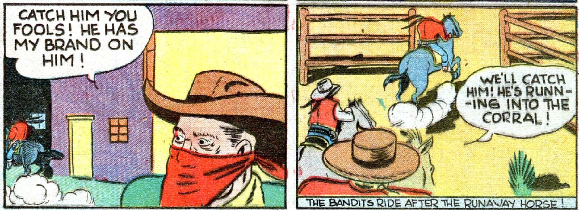MINOR SUPER-VILLAIN 803: THE HEADLESS HORSEMAN GANG