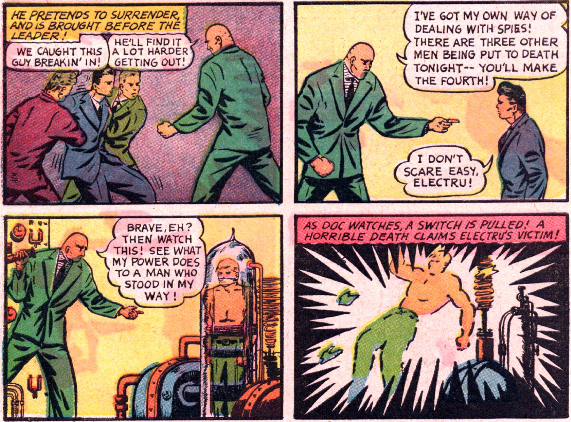 MINOR SUPER-VILLAIN 823: ELECTRU