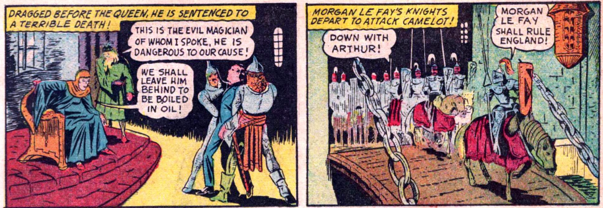 MINOR SUPER-VILLAIN 827: MORGAN LE FAY