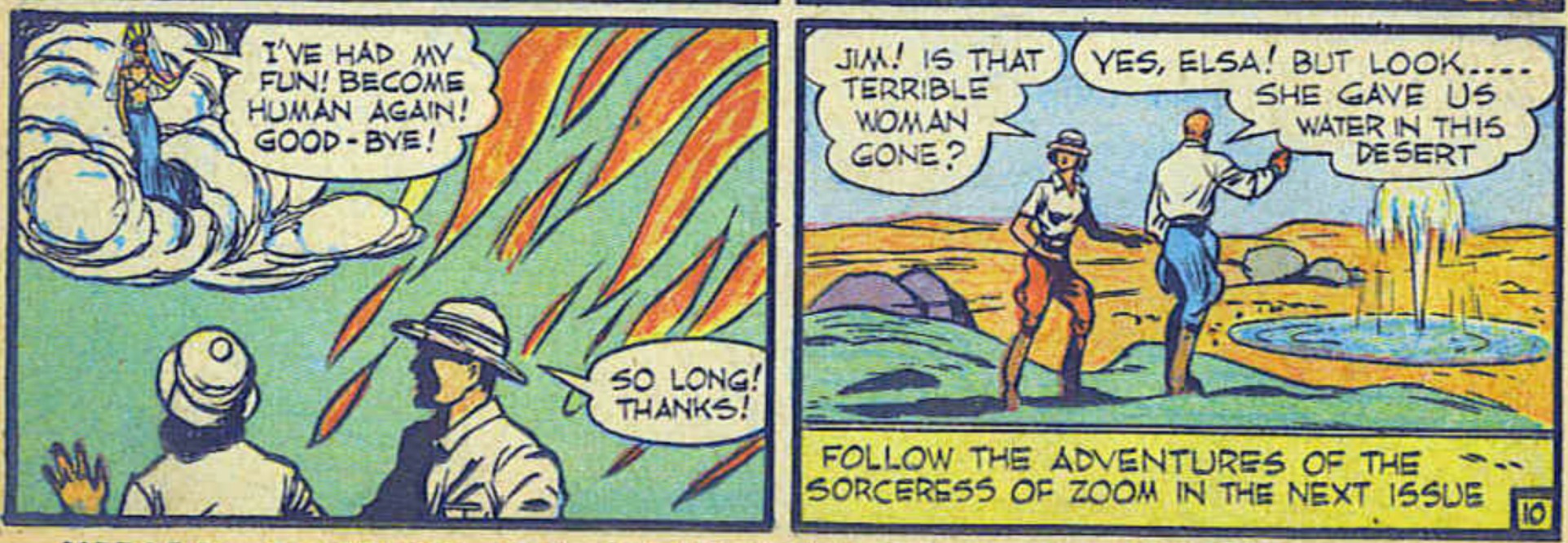 MINOR SUPER-VILLAIN 846: THE SORCERESS OF ZOOM