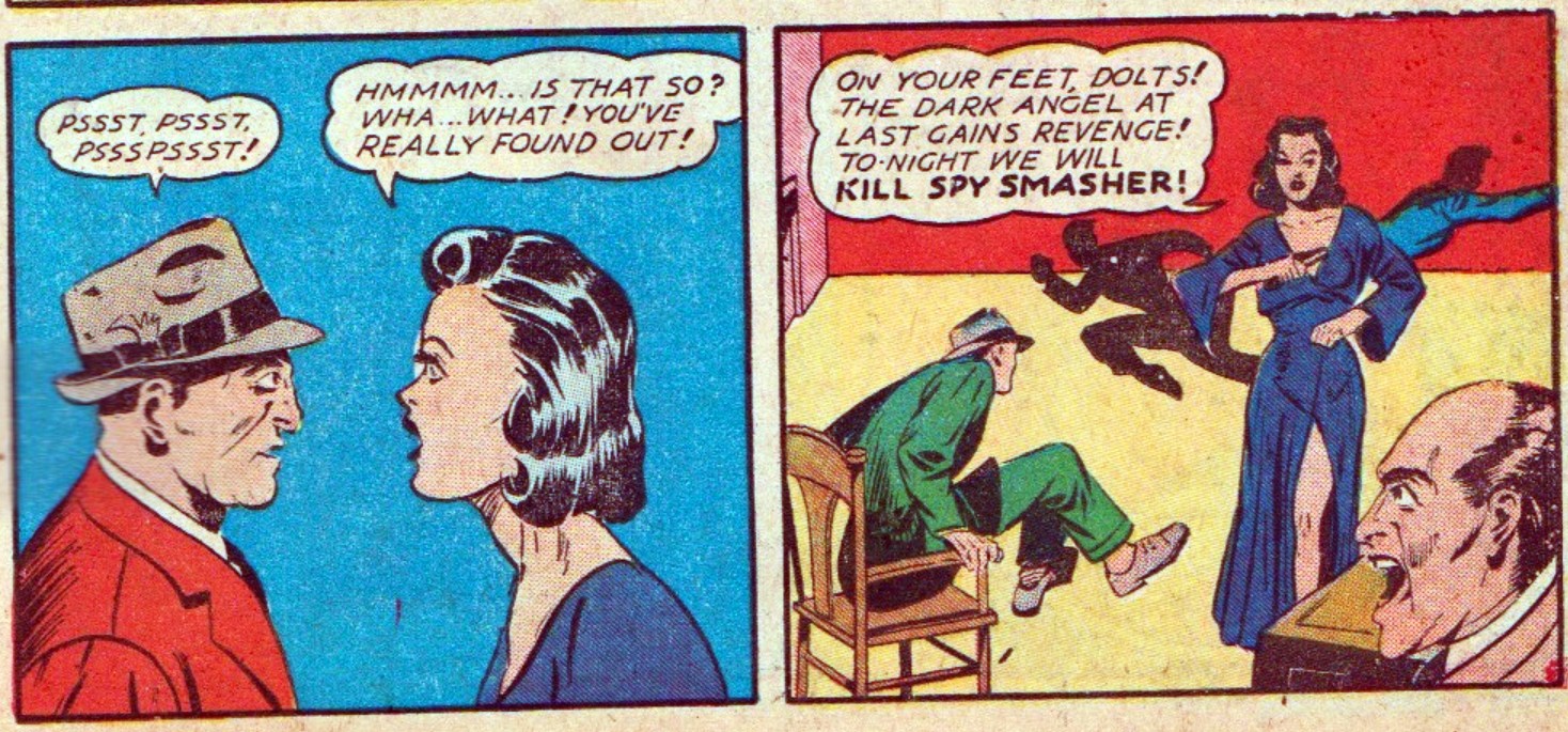MINOR SUPER-VILLAIN 879: THE DARK ANGEL