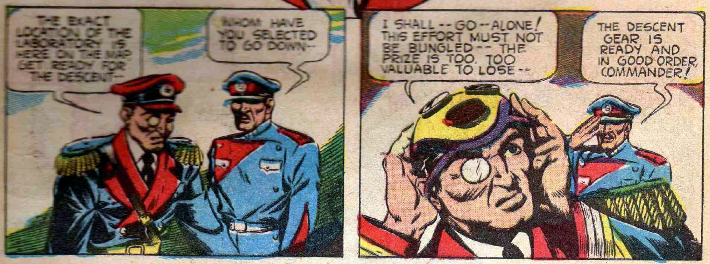 MINOR SUPER-VILLAIN 912: COMMANDER DARKE