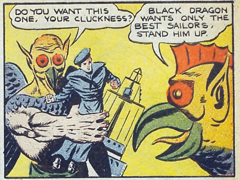 MINOR SUPER-VILLAIN 930: THE BLACK DRAGON