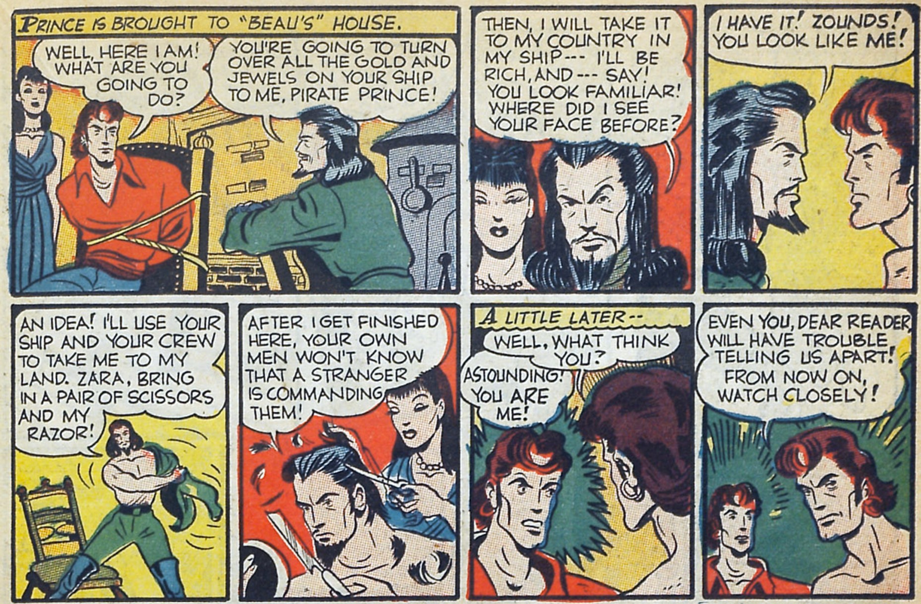 MINOR SUPER-VILLAIN 929: THE BEAU