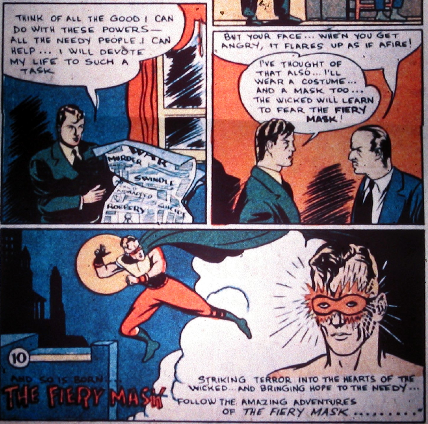 MINOR SUPER-HERO ROUND-UP 083