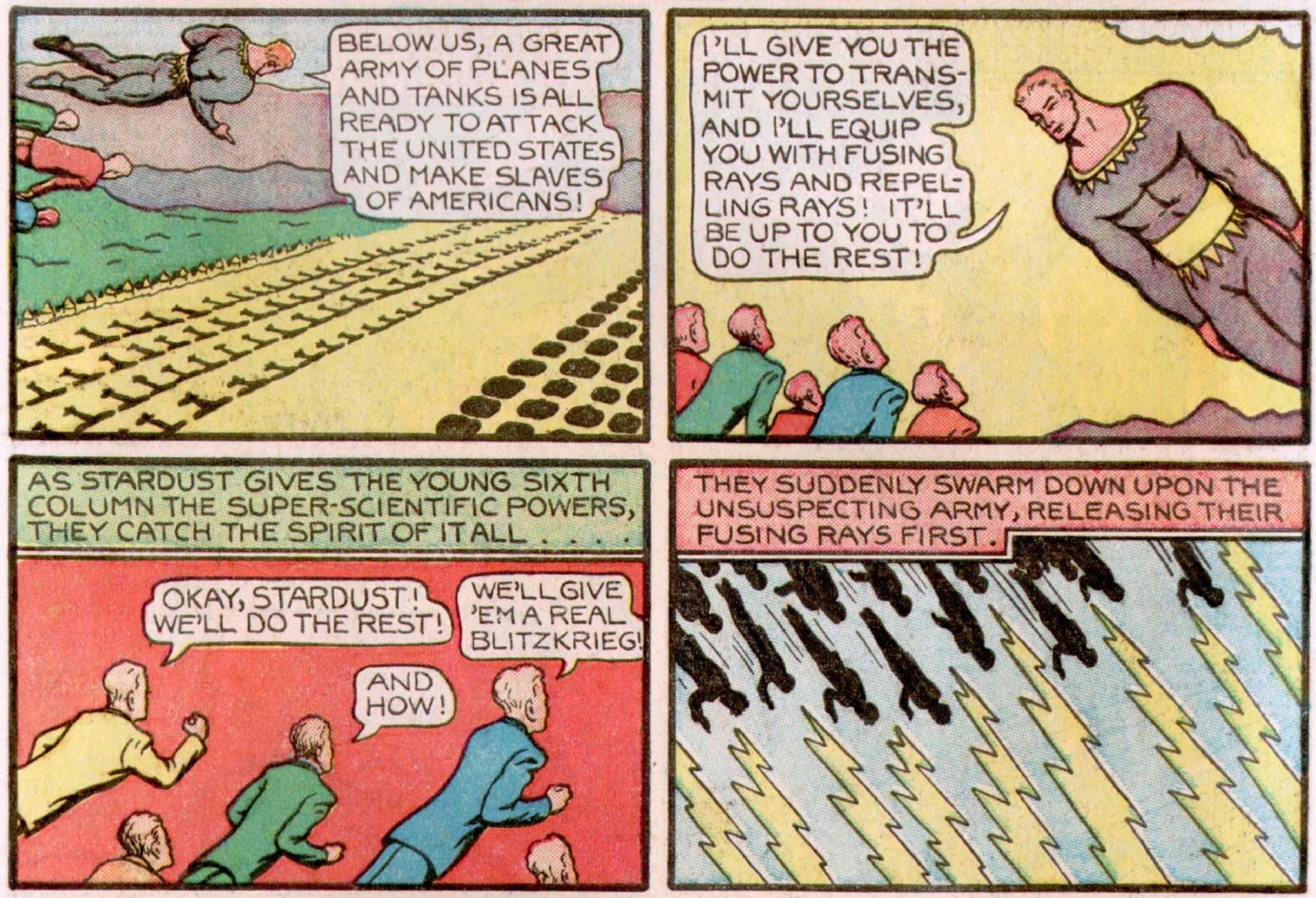 MINOR SUPER-HERO ROUND-UP 092