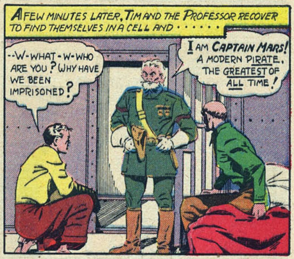 MINOR SUPER-VILLAIN 982: CAPTAIN MARS