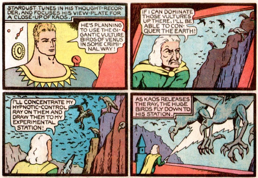 gigantic vulture birds of venus