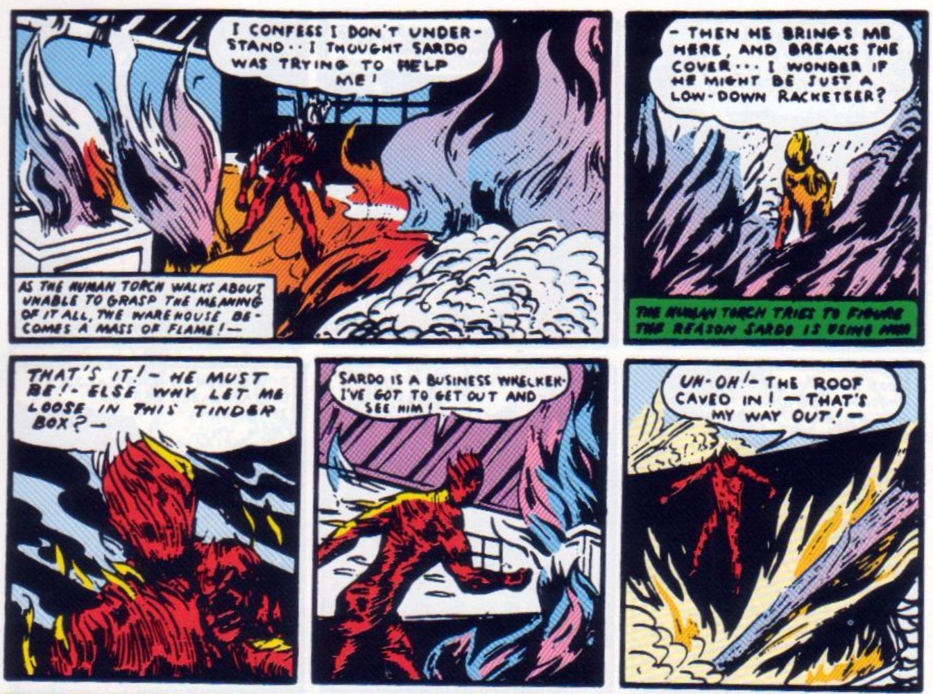 SUPER-HERO FILE 005: THE HUMAN TORCH